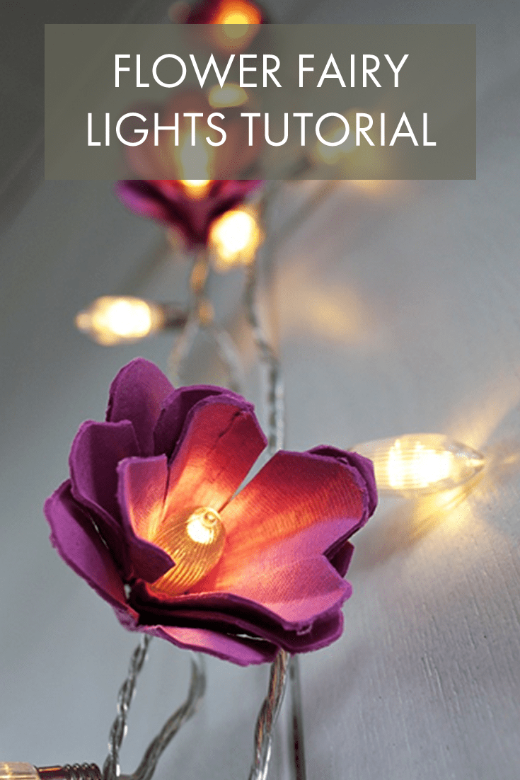 Flower Fairy Lights DIY Tutorial Sendo Invitations
