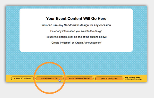 Click Create Invitation