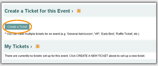 Create a Ticket