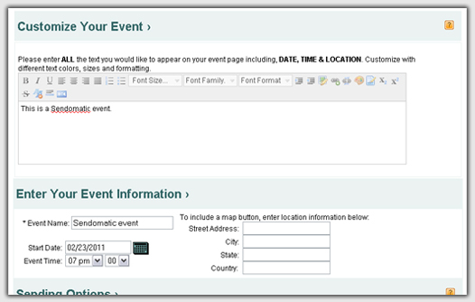 Email Invitations