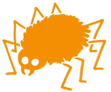 Orange Spider