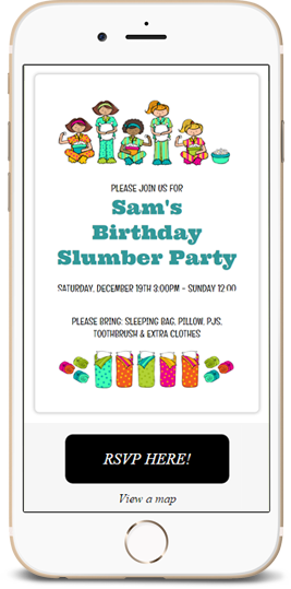 Kids Electronic Invitations